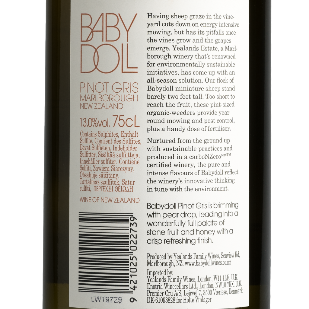 Baby Doll Pinot Gris 2016 (0,75L)