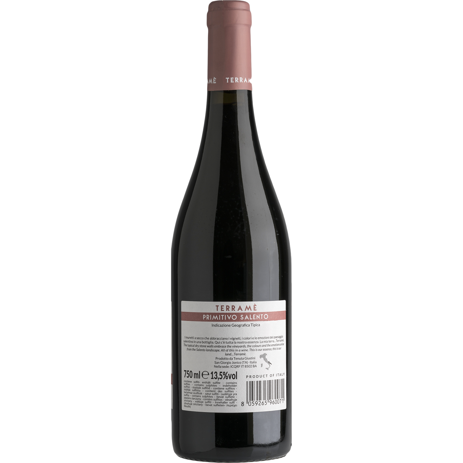 Terrame Primitivo 2016 (0,75L)