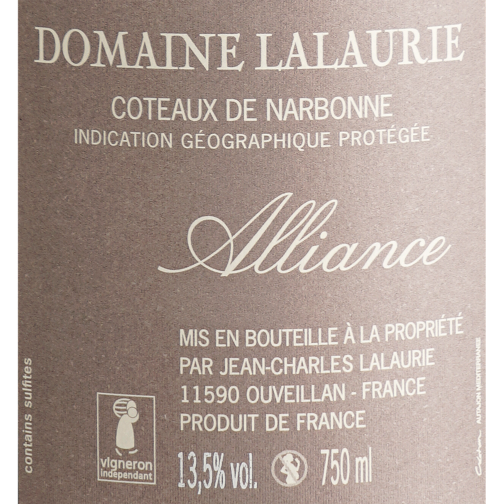 Lalaurie Alliance Rouge 2018 (0,75L) - Domaine Lalaurie